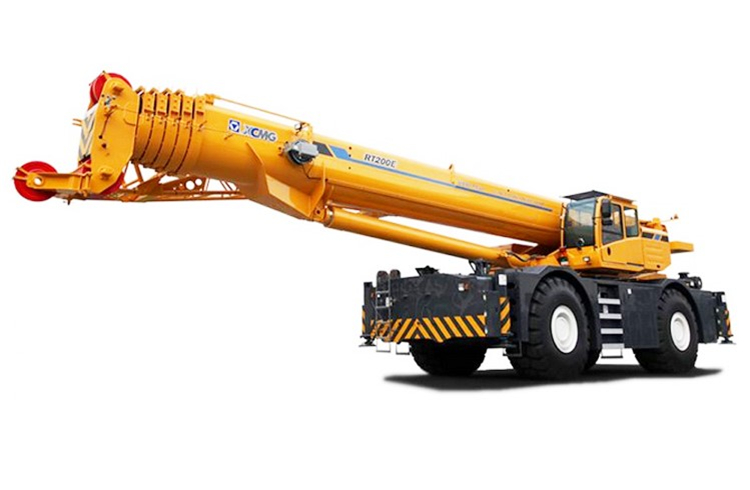 XCMG Official 200 Ton New Off Road Mobile Rough Terrain Cranes RT200E China Crane Truck Off Road